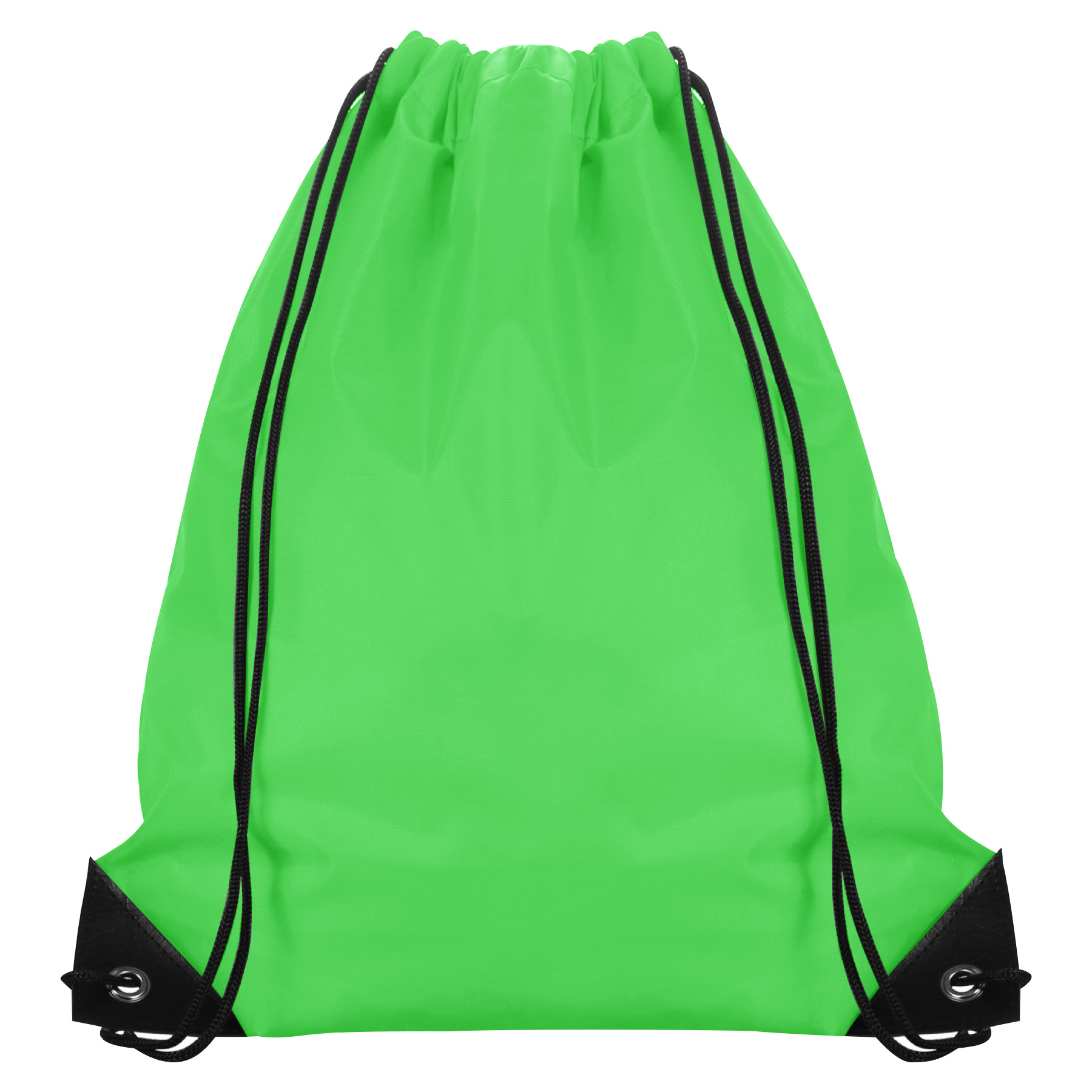 FlyFlyPromos - Polyester Drawstring Backpack Image 2 - Promotional Product